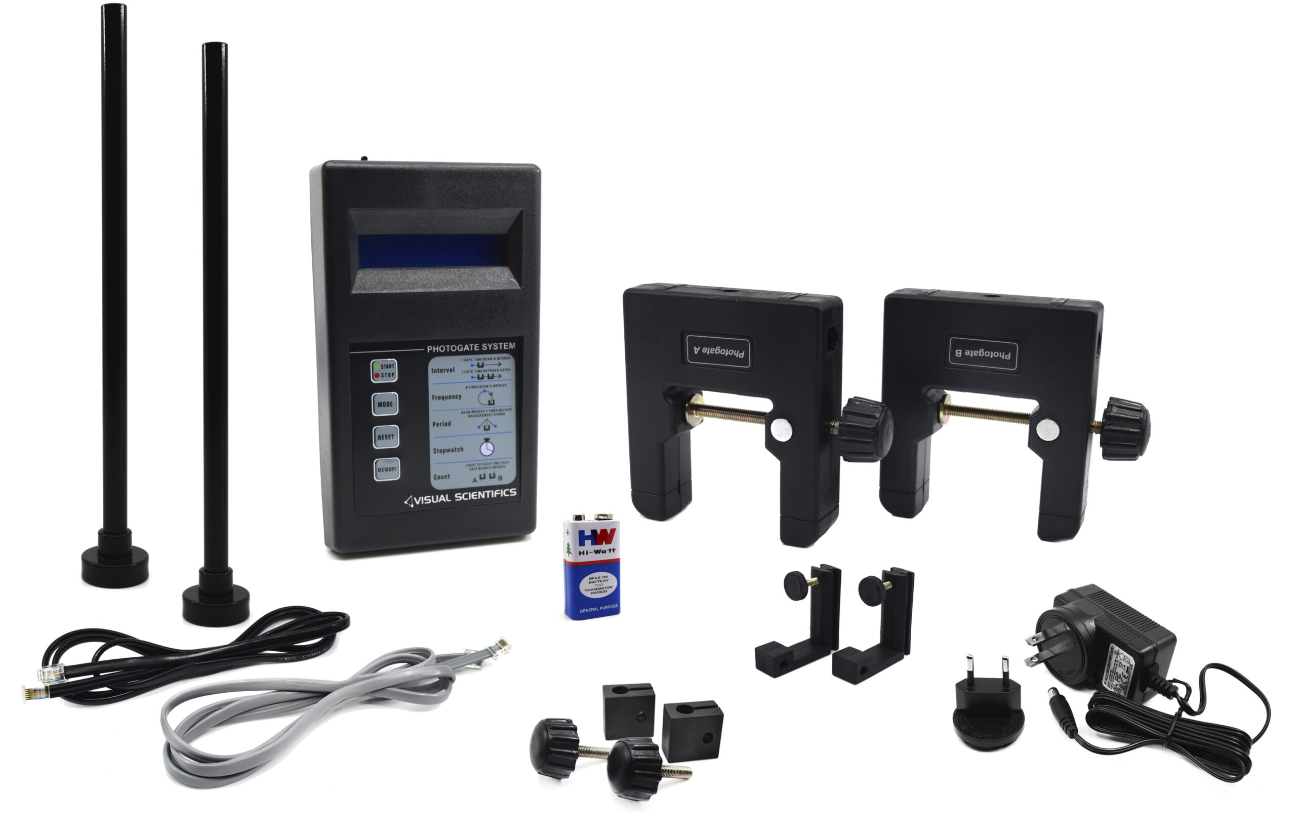 Photogate System - For Use with Visual Scientific Kits - (Experiment Kits & Base Not Included) - Visual Scientifics by