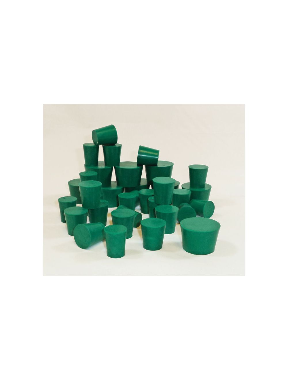 NEOPRENE STOPPERS, SOLID, #6 1/2