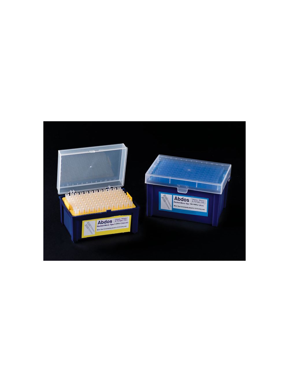 UNIVERSAL TIPS, 0.5-10uL, NATURAL, STERILE, PK/960 (TEN RACKS of 96)