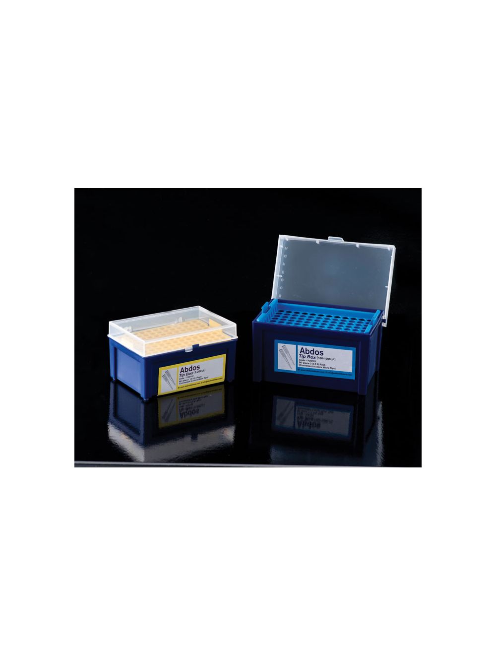 MICRO TIP BOX, EMPTY, FOR 200 1000UL TIPS
