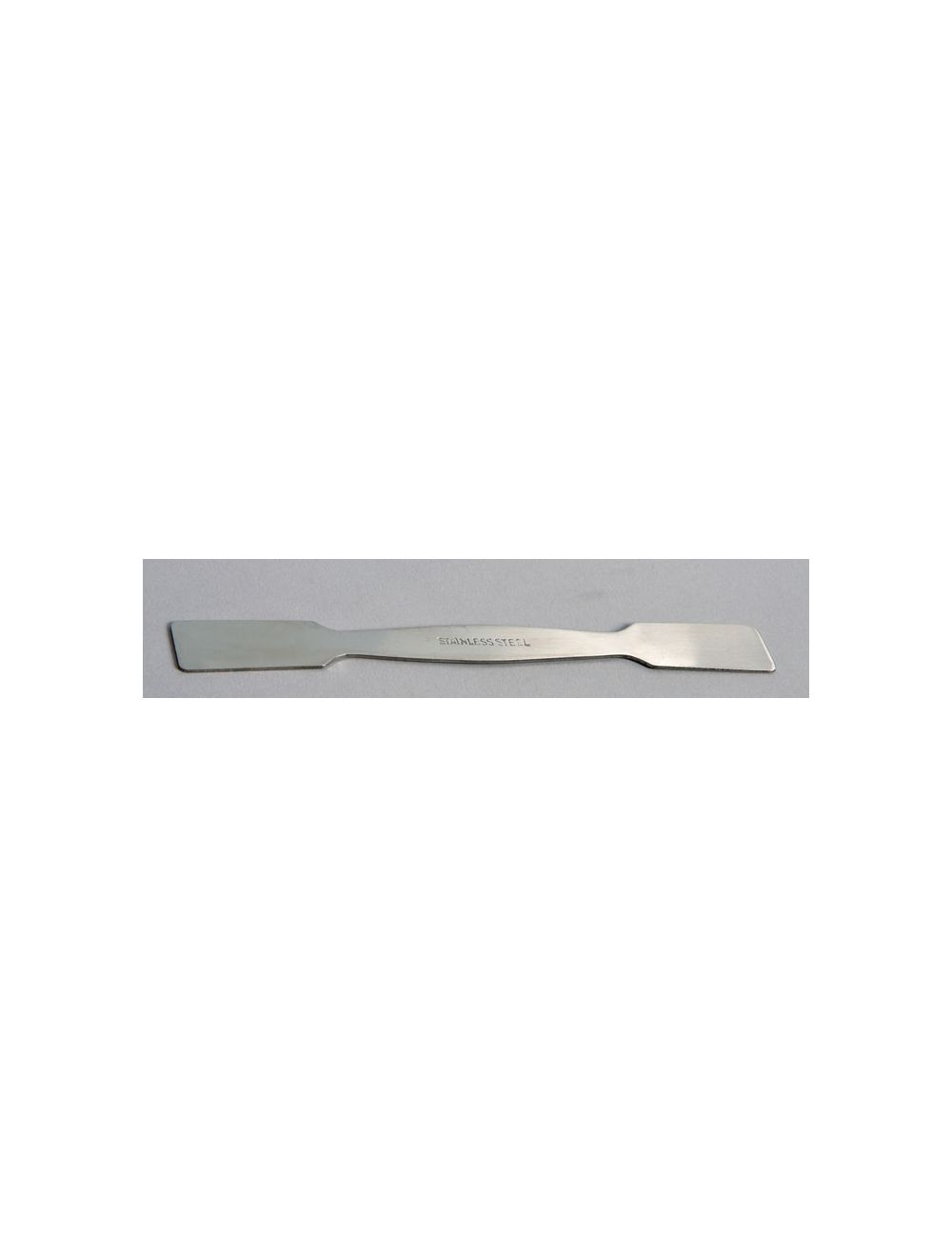 SPATULA, STAINLESS STEEL, BOTH ENDS FLAT, 6"