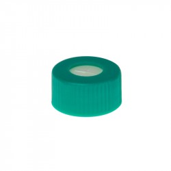 Micrew Screw Cap, Aqua with X-Septum