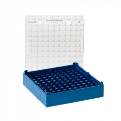 MICREW..BOX 0.5 TO 2.0ML GREEN. 100 POSITION