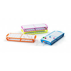 OneHand MICROTUBE RACK 13mm BLEU