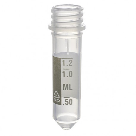 MicrewTube w/Molded Ridges,CB 2.0ml,Graduated