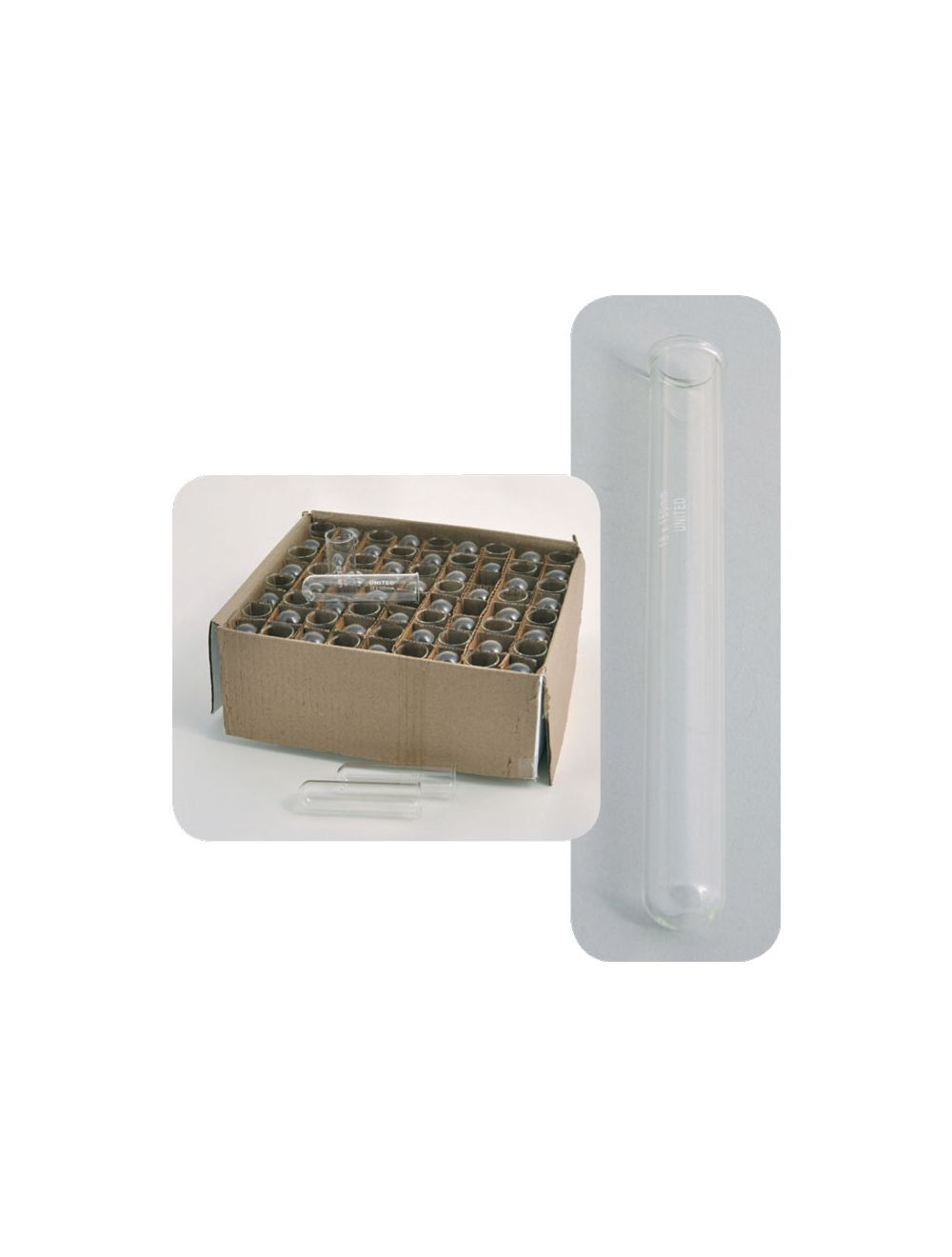 Test Tube W/ Rim, Borosilicate Glass, 18 X 150Mm PK/72