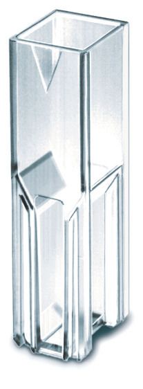 UV-cuvette, Macro, pk of 100, filling volume (min) 2.5ml (max) 4.5ml