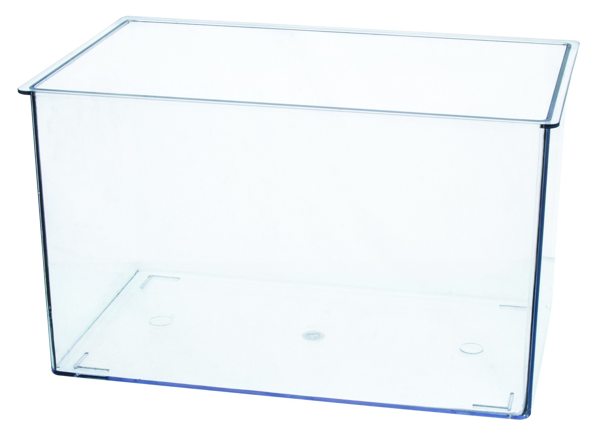 Aquarium Tank, Large - Molded Plastic - 1.75 Gallon Capacity - 10.25" x 6.5" x 6.25"