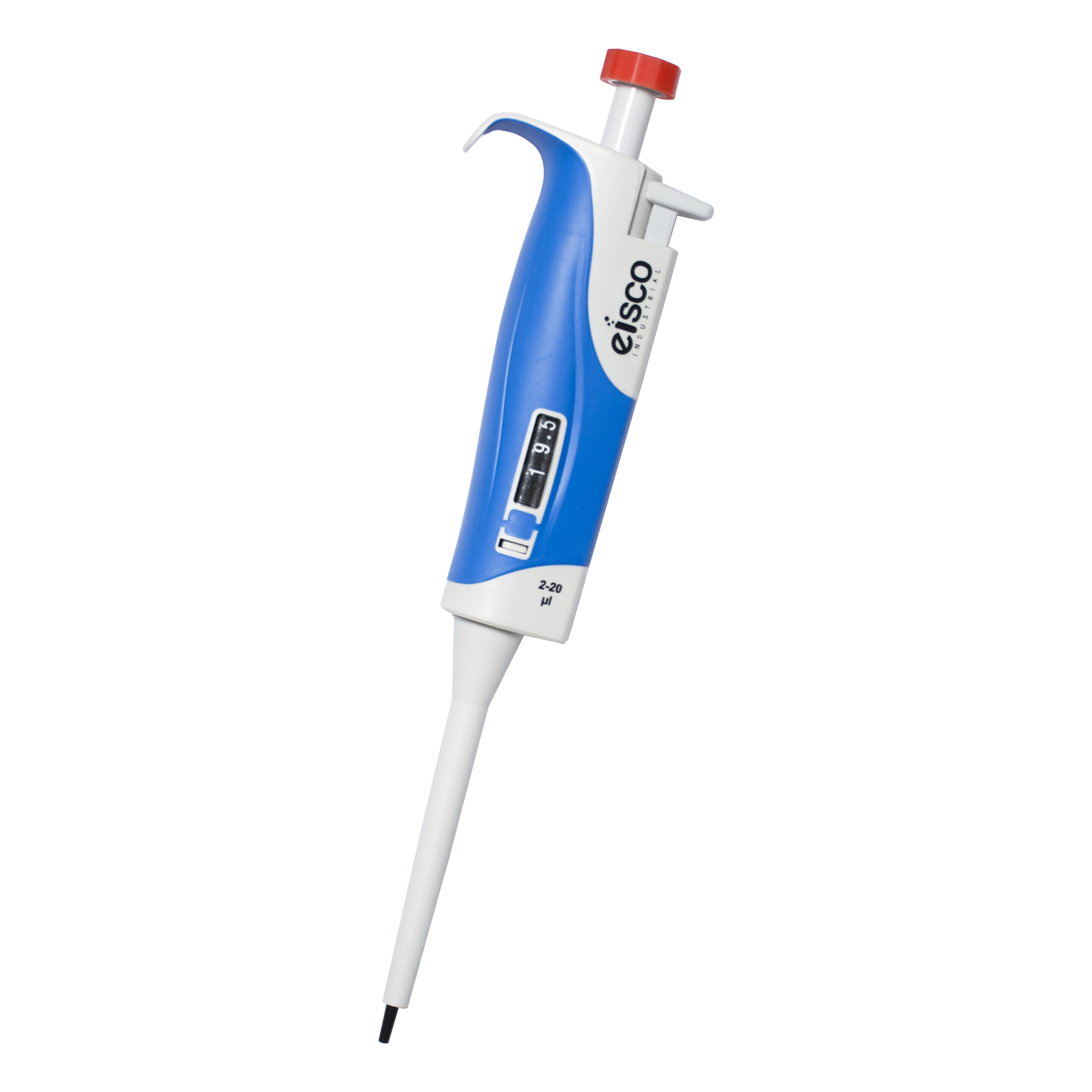 Variable Volume Micropipette - Fully Autoclavable - 2-20uL Volume Range - 0.1uL Increments - Includes Calibration Report