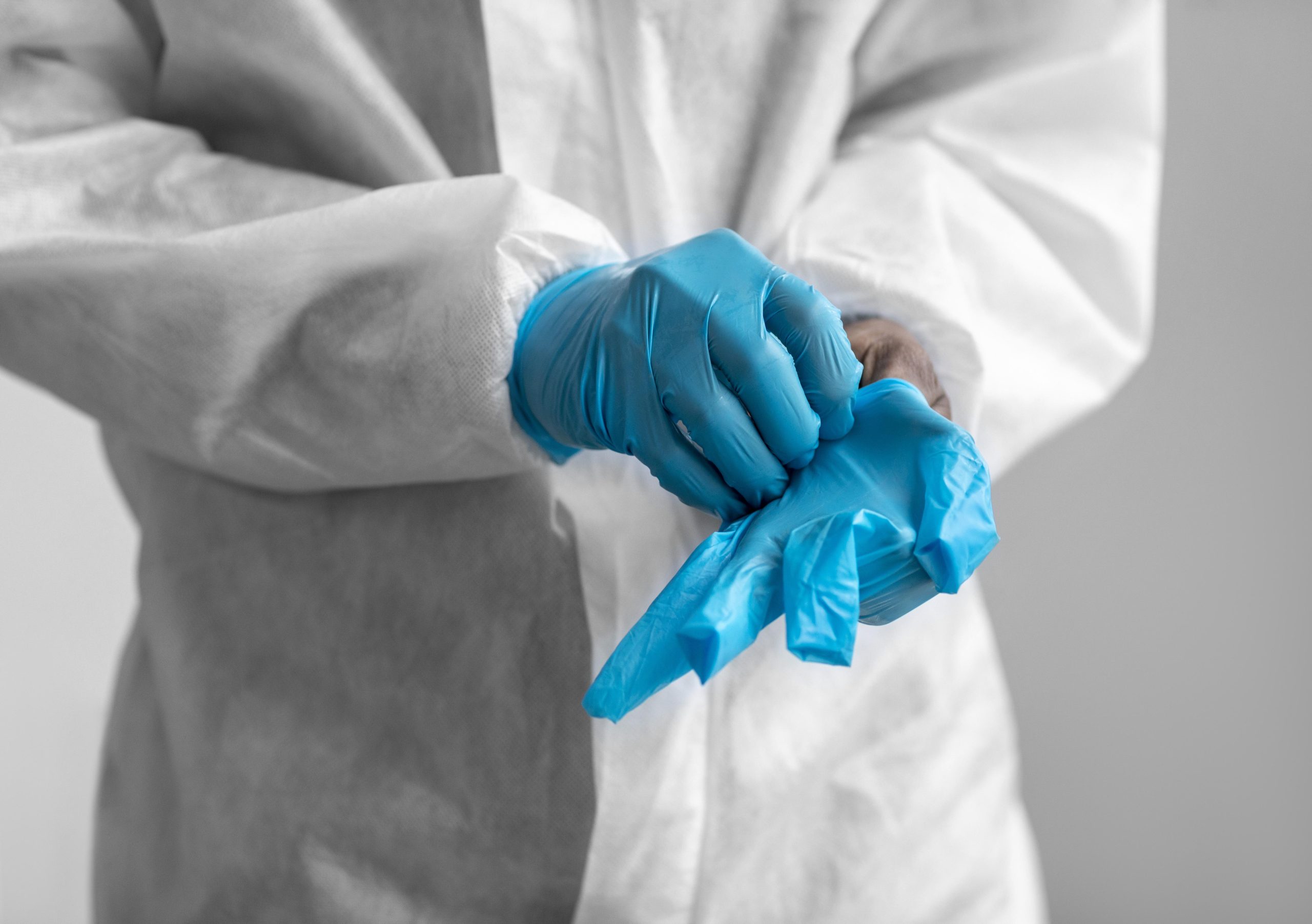 Various high-quality lab gloves including nitrile, latex, and vinyl gloves for laboratory and industrial use at Dawn Scientific