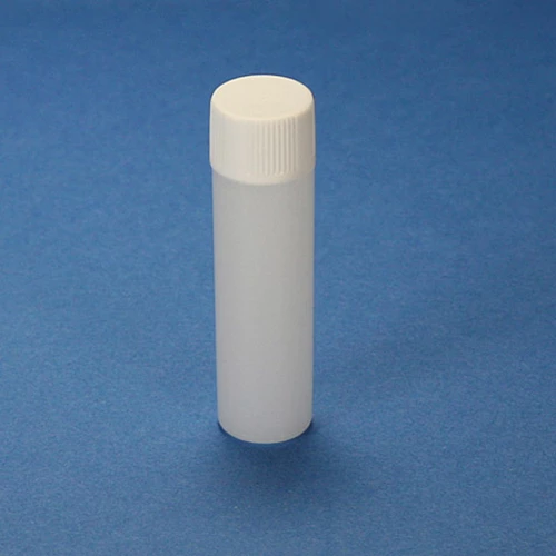 Scintillation Vial, 6.5mL, PP, with Separate White Screw Cap, 250/Bag, 4 Bags/Unit