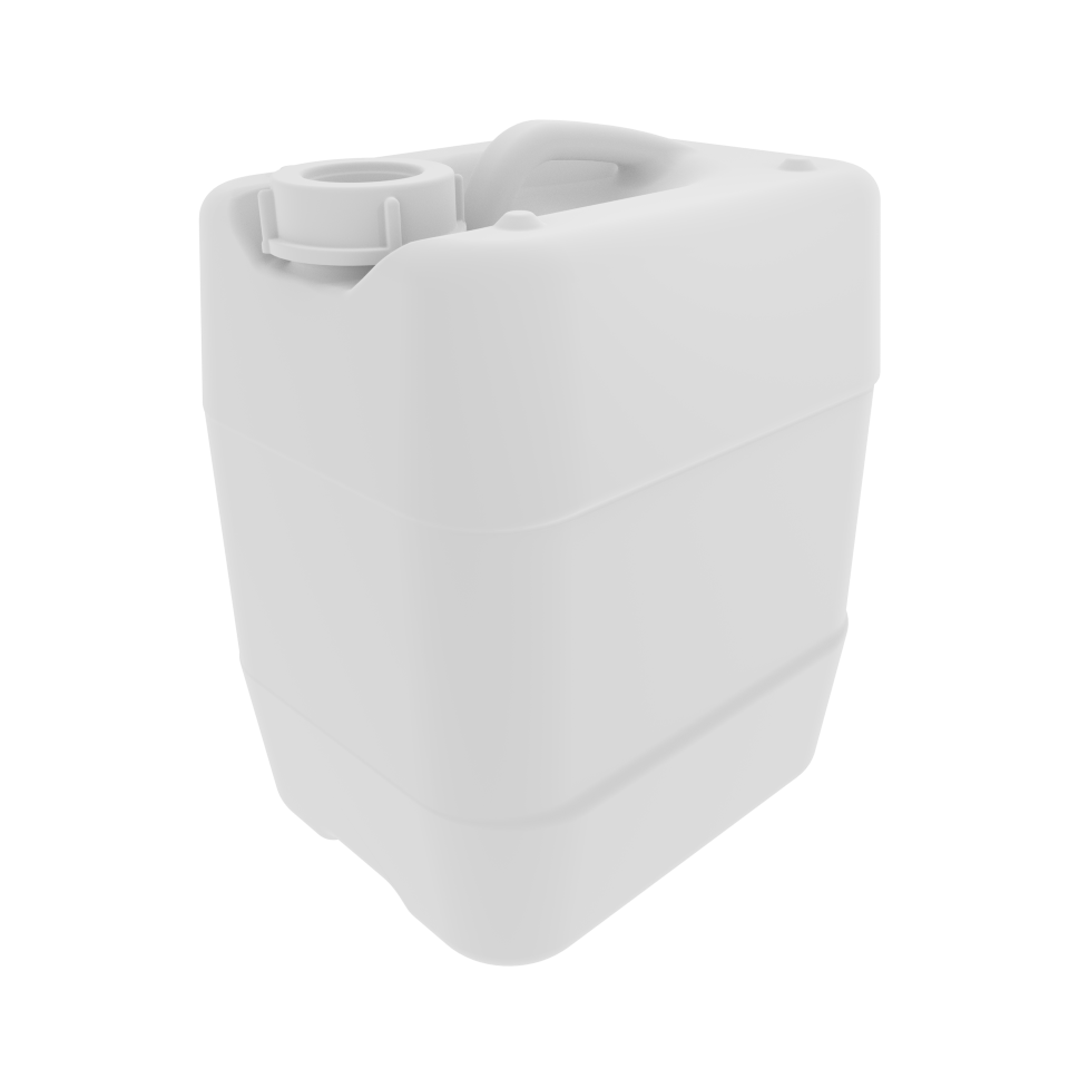 EZLabpure™ UN/DOT Tight Head Containers for Shipping, Transport, Storage, and Waste; 10 L (2.5 Gallon), HDPE, 50 mm Cap, UN 3H1, 1/EA