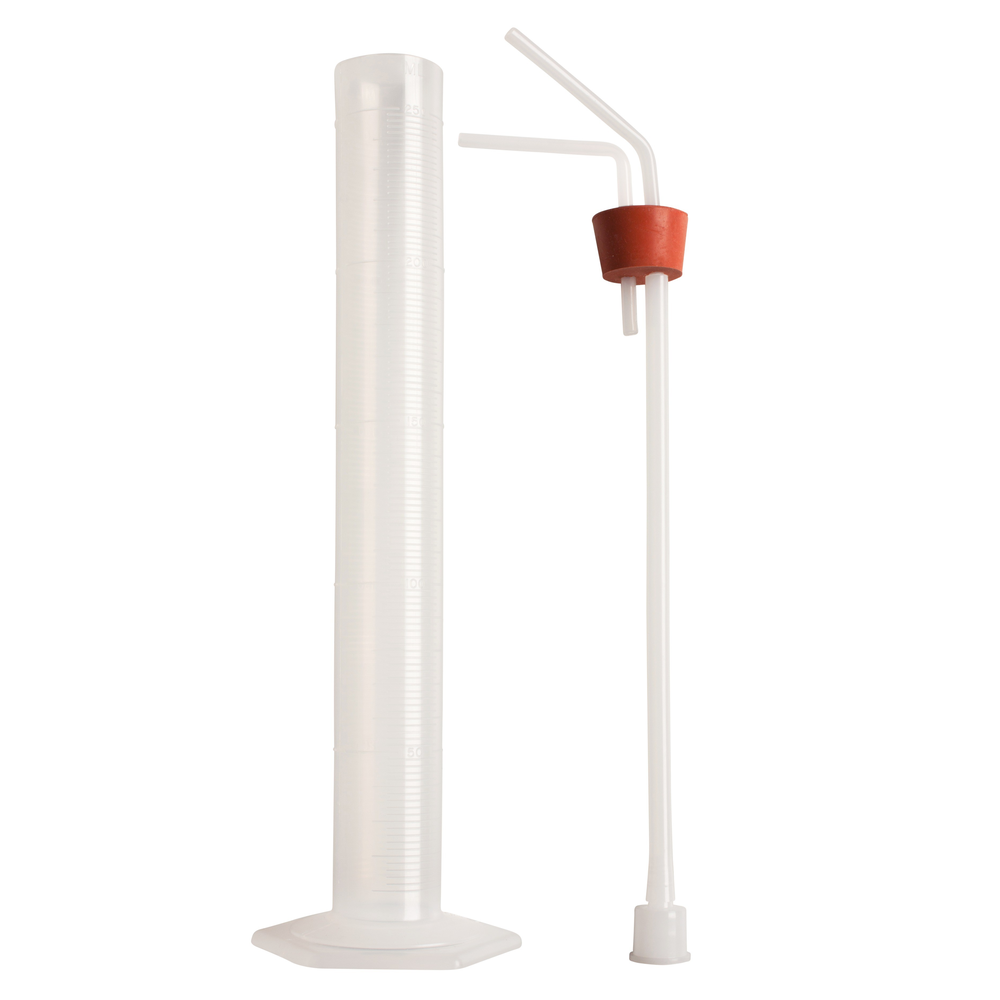 BOTTLE,PP/HDPE,GAS WASHING,WITH/FRITWARE