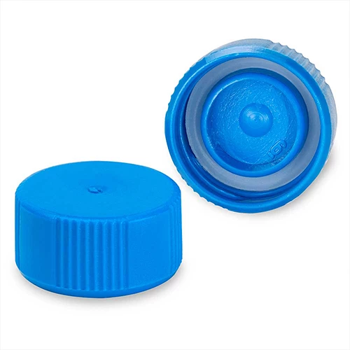 Screw Cap for Microtube, with O-Ring, Blue