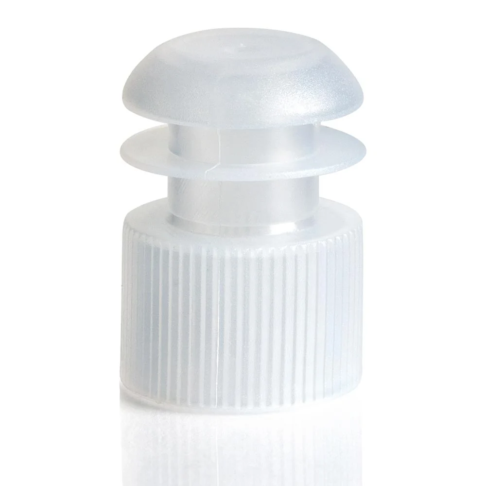 Cap, Flange Plug, 16mm, Clear - cs-10000