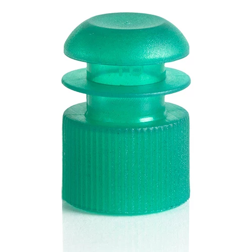 Cap, Flange Plug, 16mm, Green - cs-10000