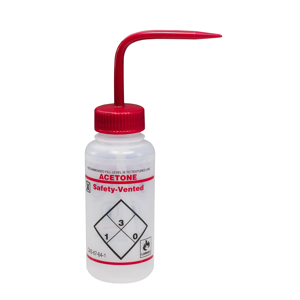 BOTTLE,250ML,WASH,VENTED,ACETONE