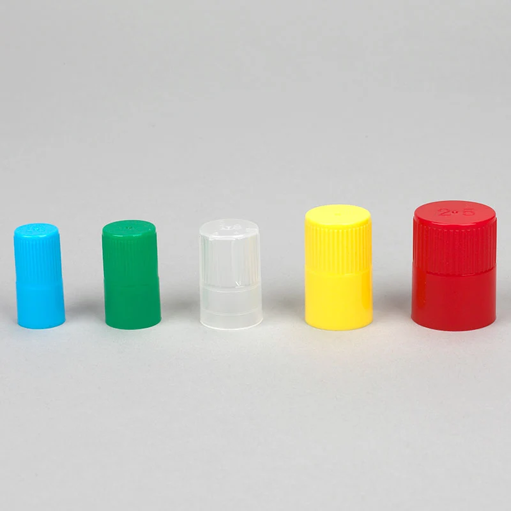 Diamond Culture Tube Cap for 25mm Glass Culture Tubes, PP, Clear, 100/Bag