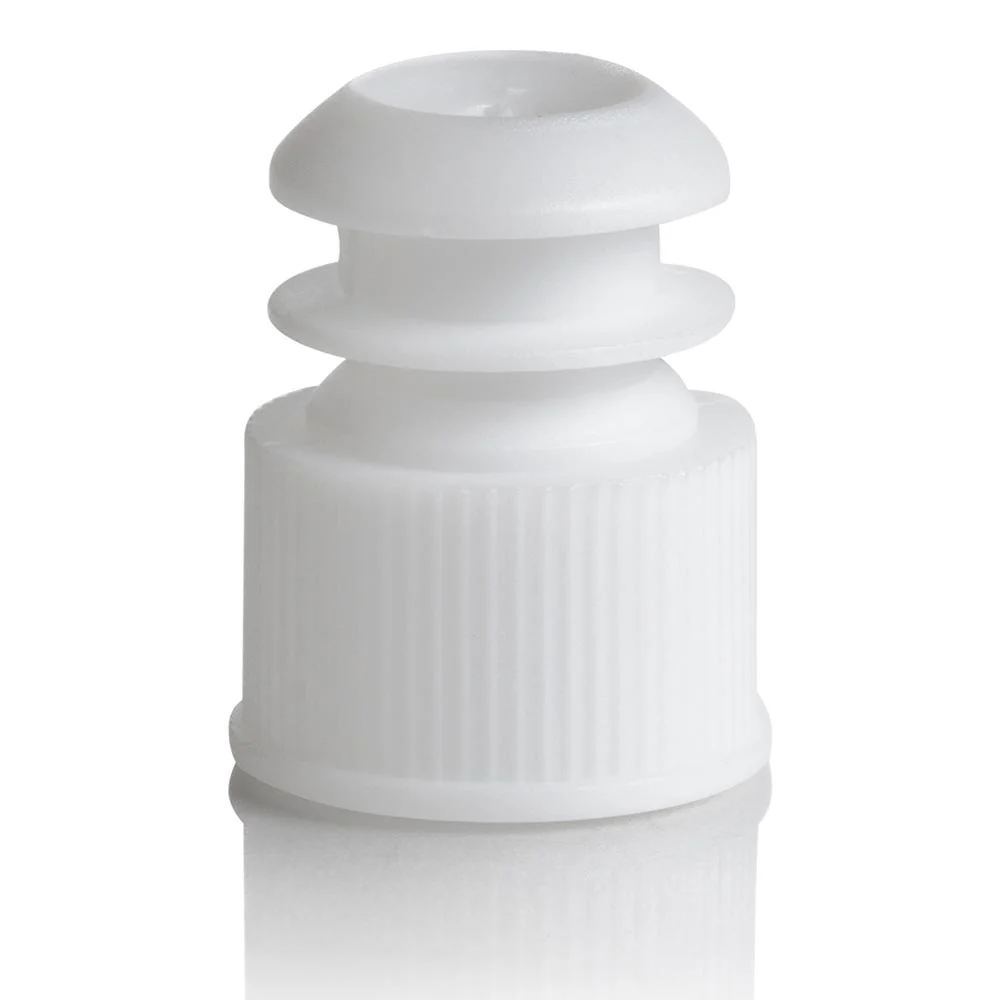 Cap, Flange Plug, 13mm, White - cs-20000