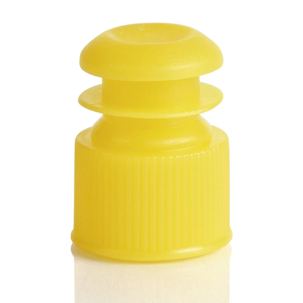 Cap, Flange Plug, 13mm, Yellow - cs-20000