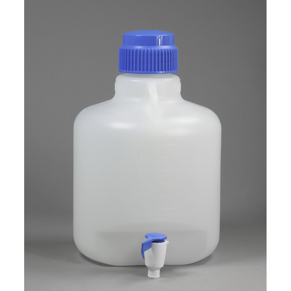 CARBOY W/SPIGOT,2.5 GALLON,PP