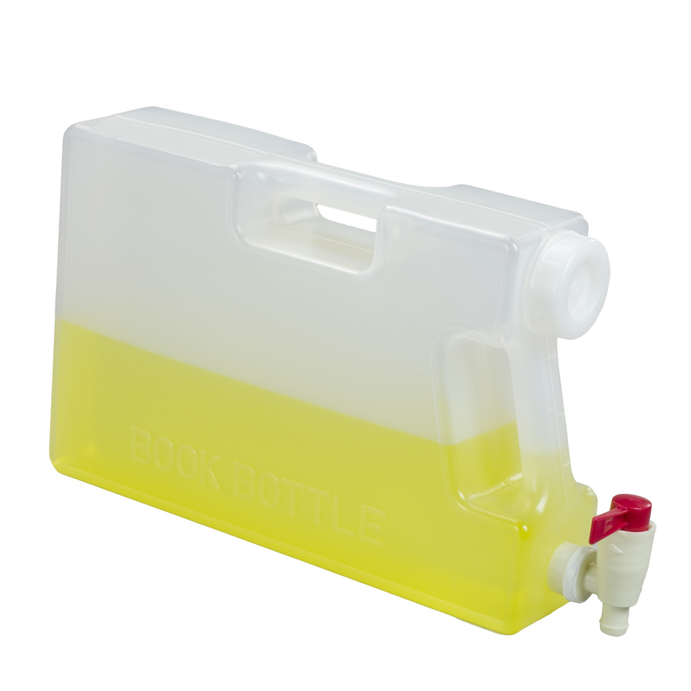 SP Bel-Art 118620005 BOTTLE,PP,BOOK,WITH/SPIGOT,5LITER