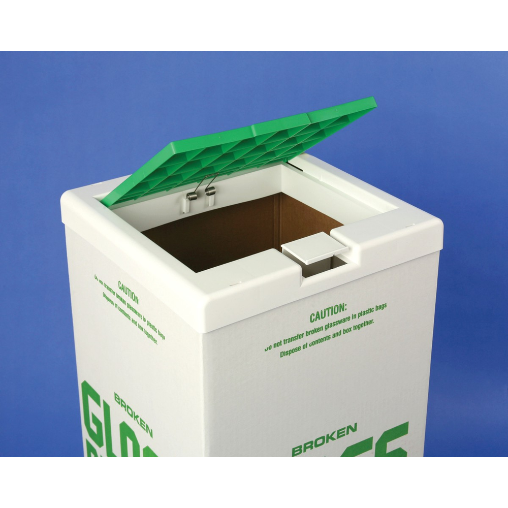 COVER,GLASS DISPOSAL CARTON
