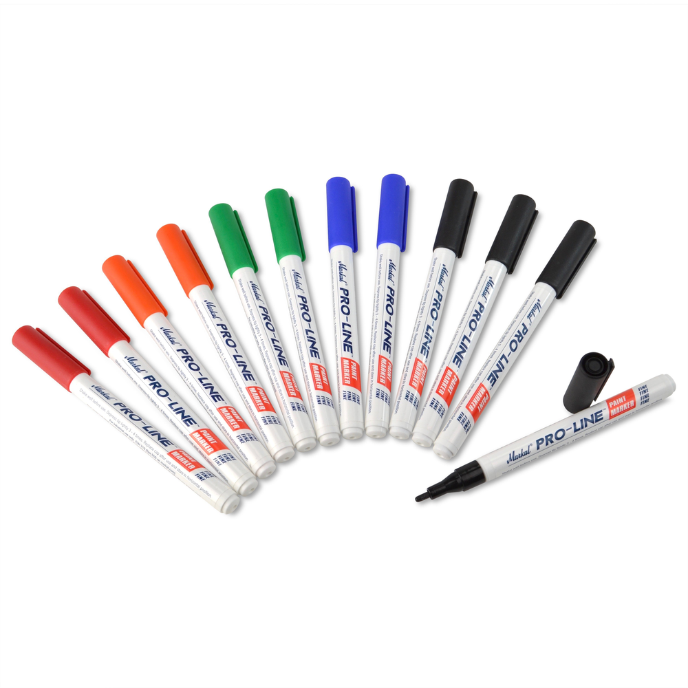 MANOMARK,PEN,ASSORTED COLORS,12/BOX