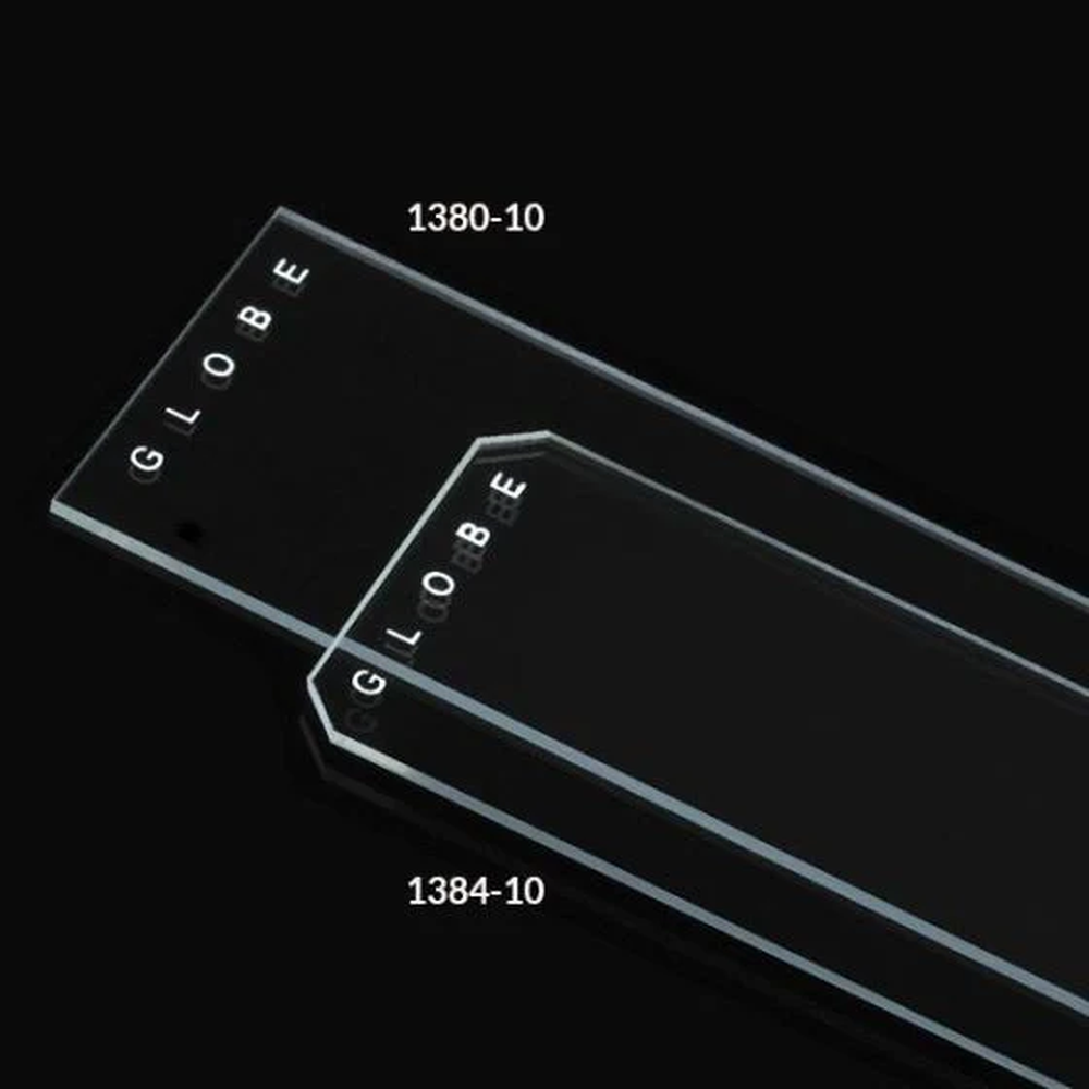 Microscope Slides, Diamond White Glass, 25 x 75mm, 90 Ground Edges, Plain, 72/Box, 20 Boxes/Case (10 Gross)