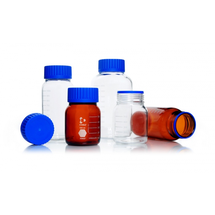 LABORATORY GLS80 Media BottLE 3.3 Clear PP Cap 1L