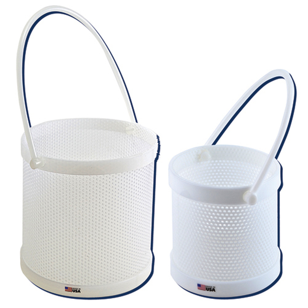 Basket Dipping Round, HDPE 8 x 8", 1/EA