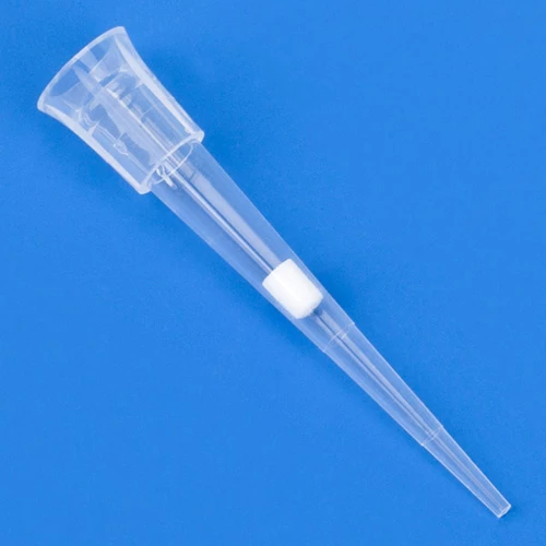 Filter Pipette Tip, 0.1 - 10uL, Certified, Universal, Low Retention, Graduated, 31mm, Natural, STERILE, 96/Rack, 10 Racks/Box - PK/1