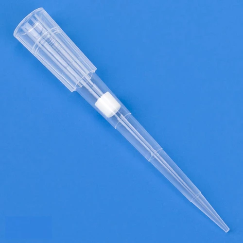 Filter Pipette Tip, 1 - 100uL, Certified, Universal, Low Retention, Graduated, 54mm, Natural, STERILE, 96/Rack, 10 Racks/Box - PK/1
