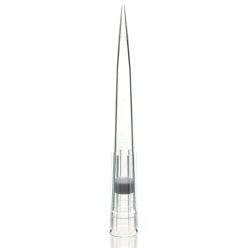 Filter Pipette Tip, 1 - 300uL, Certified, Universal, Low Retention, Graduated, 59mm, Natural, STERILE, 96/Rack, 10 Racks/Box - CS/4800