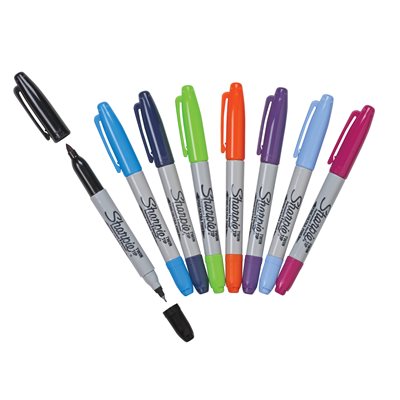 Sharpie Dual Tip Pen Set, 8 Colors, Assorted