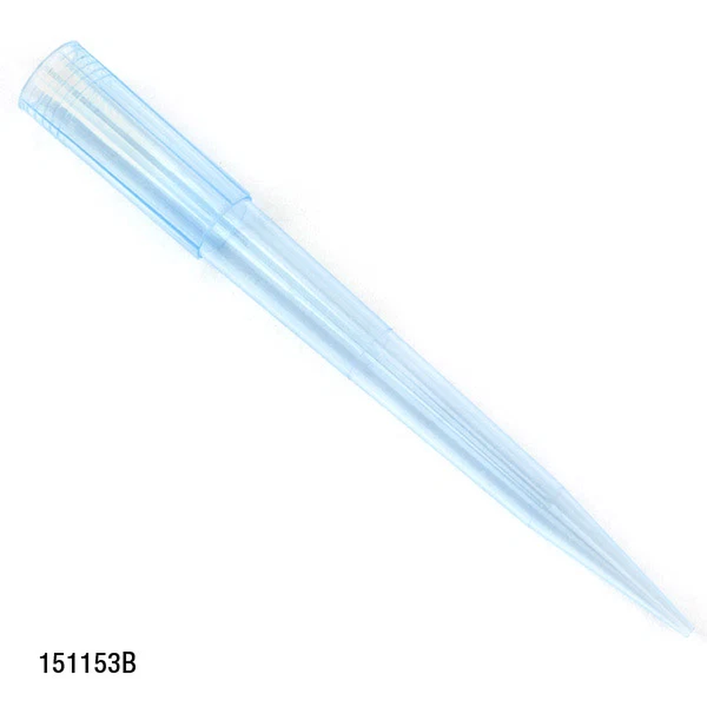 Pipette Tip, 100 - 1250uL, Certified, Universal, Graduated, Blue, 84mm, Extended Length, STERILE, 96/Rack, 6 Racks/Box - cs-5760