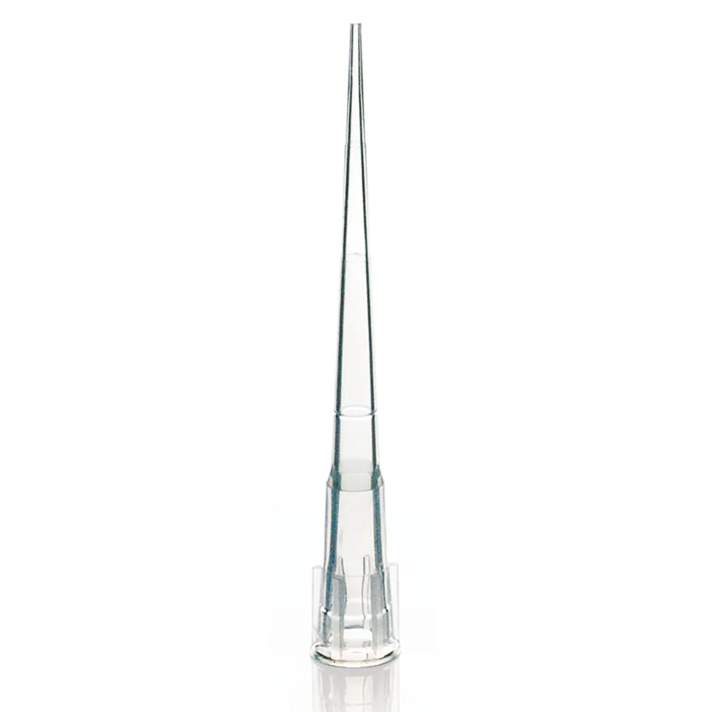 Pipette Tip, 0.1 - 10uL, Certified, Universal, Natural, 45mm, Pipetman Style, 96/Rack, 10 Racks/Box - CS/4800