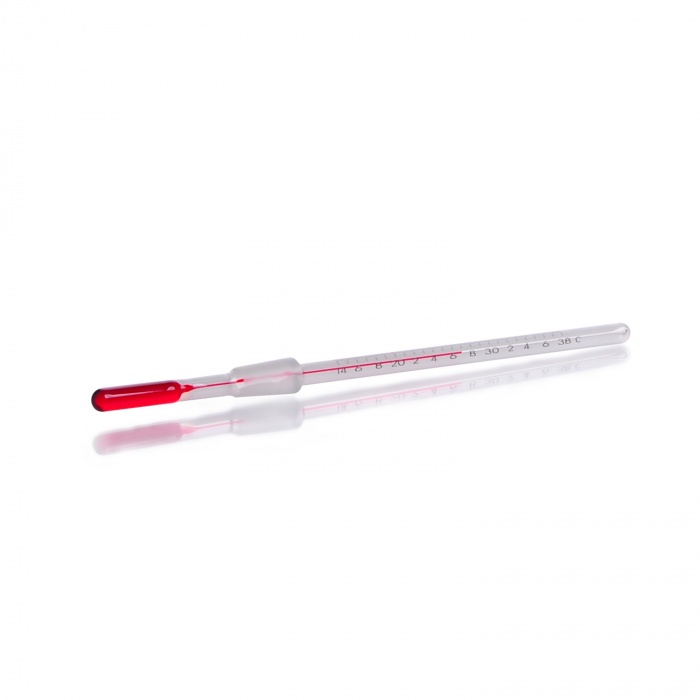 NON-MERCURY THERMOMETER,14/38,50ML BOTTLE