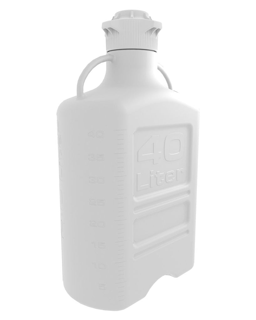 Carboy, 40L, HDPE, 120mm Cap, 1/EA