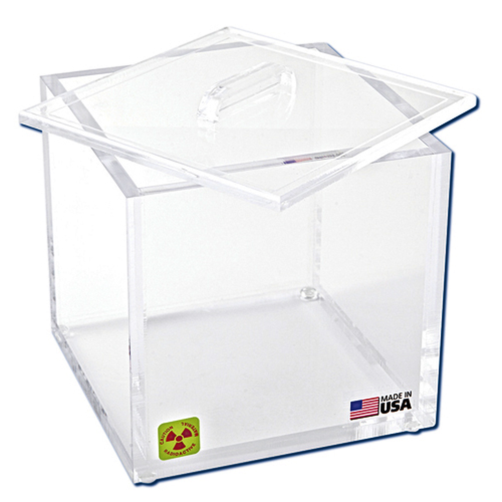 Beta Desktop Box Small, Acrylic 6x6x6", 1/EA
