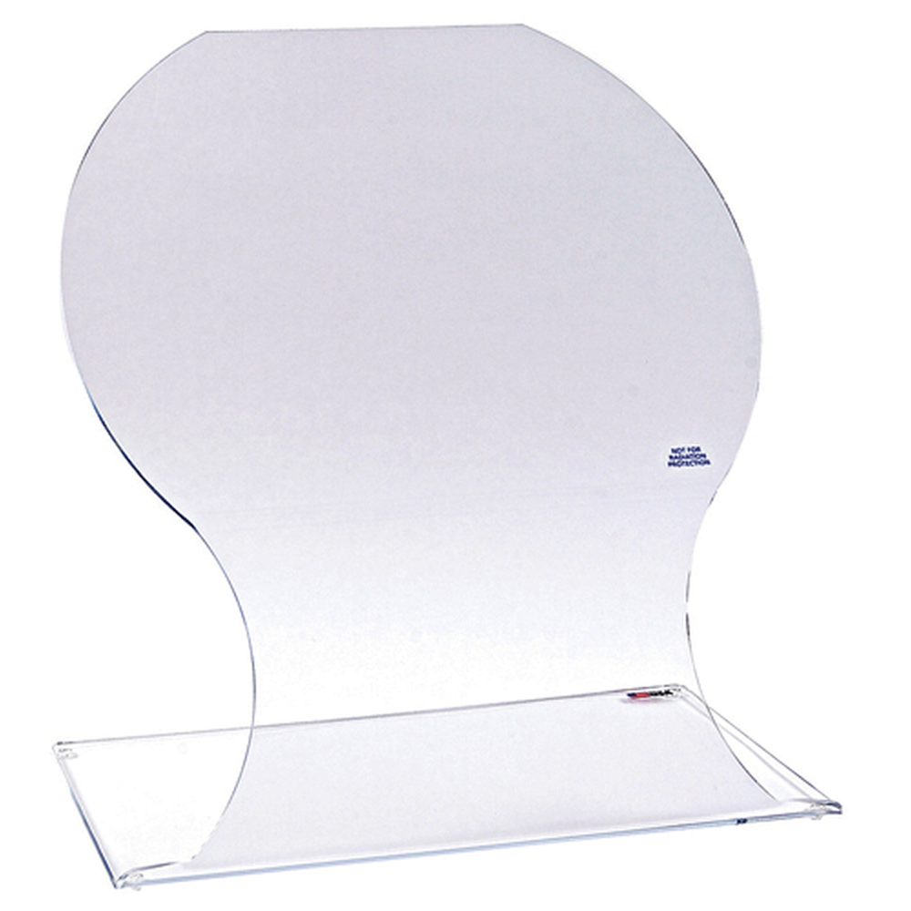 Splash Shield Bench Top, Acrylic, 1/EA