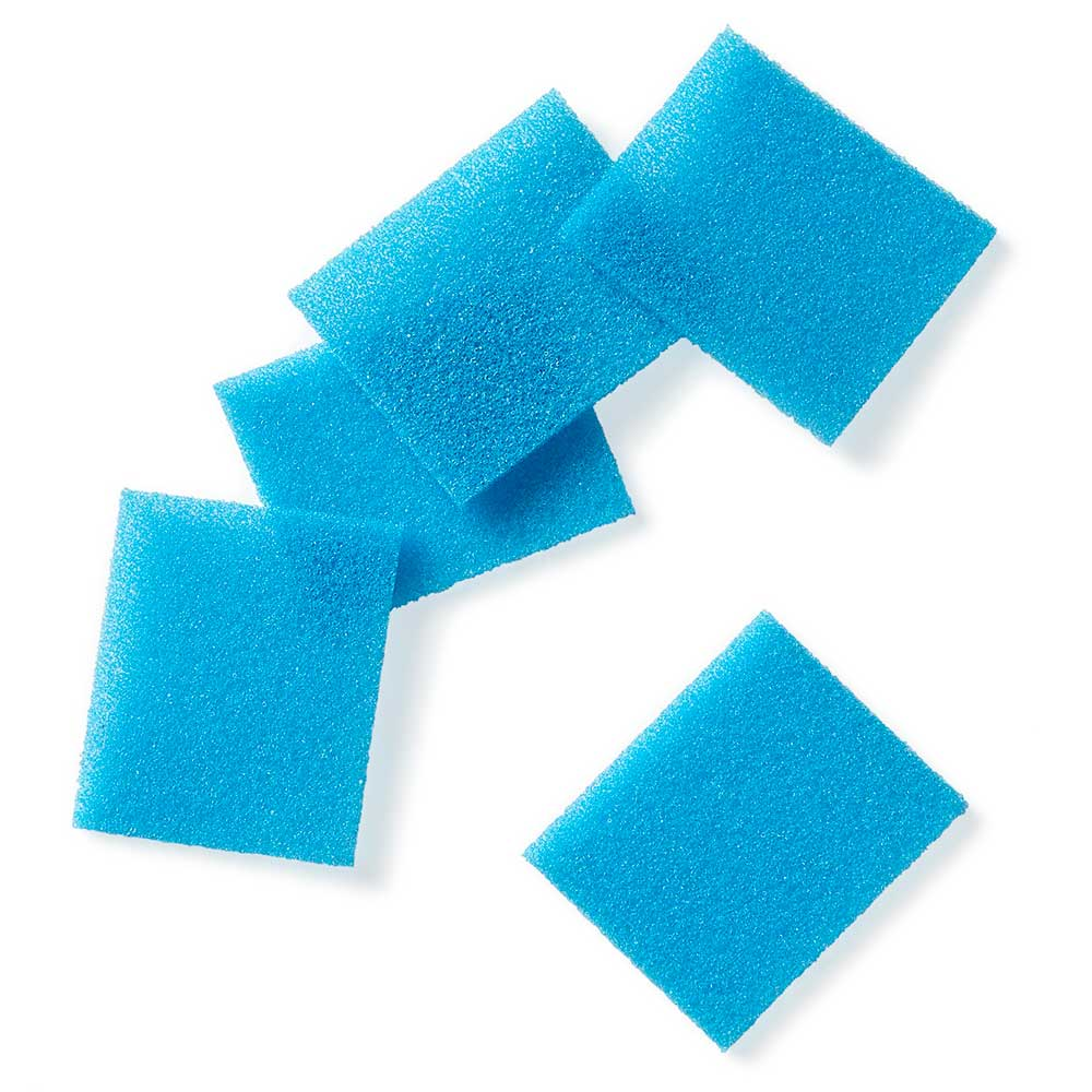 Biopsy Pad for Cassettes, Foam, Blue, 30.2mm x 25.4mm x 2mm, 1000/Pack