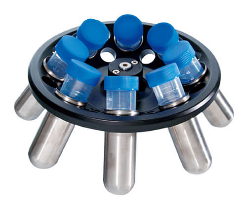 Fixed angle rotor 50mL x 8 capacity