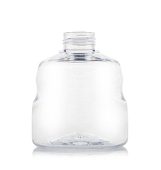 EZBiopure Titanium Round Bottle, PETG, 1L, GL45 Neck with No Cap, Non-Sterile, 24/CS