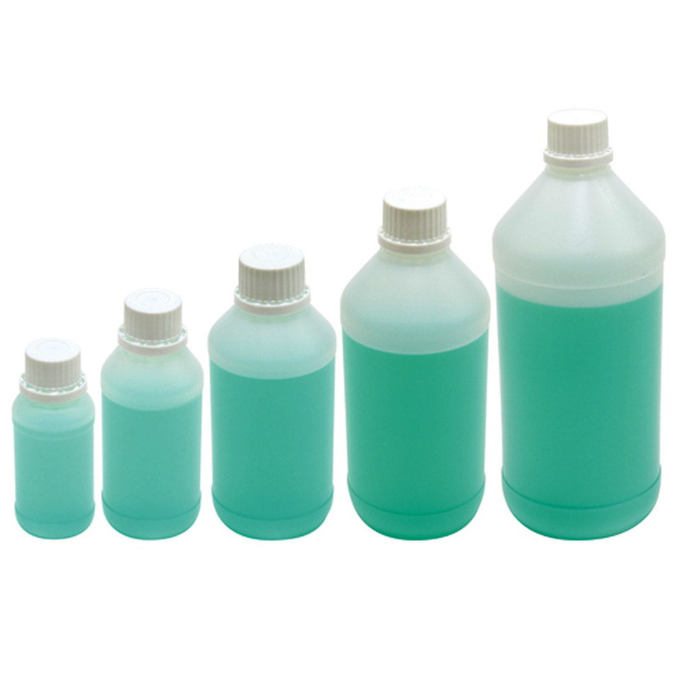 Bottle wTamper Evident Cls , HDPE 250mL, 50/CS