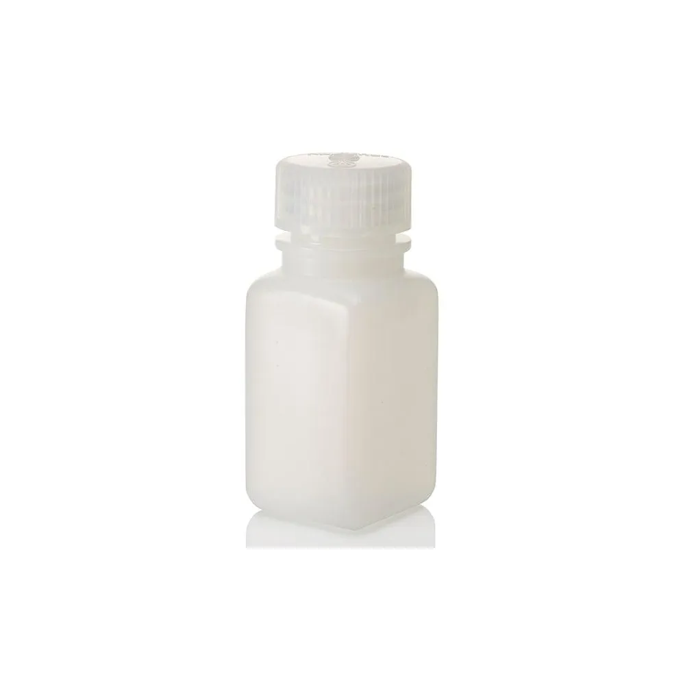 Wide-Mouth Square Bottle HDPE 60 mL