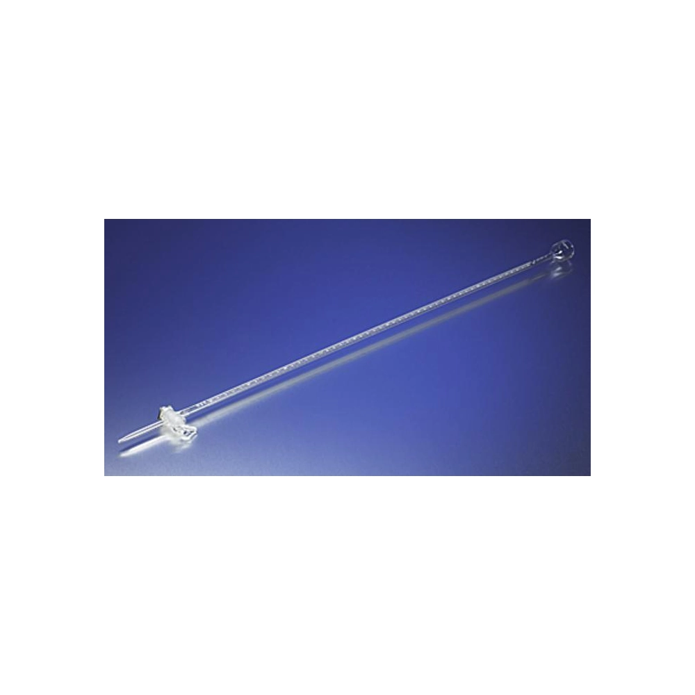 PYREX 10mL Class A Precision Bore Micro Buret with Glass Standard Taper Stopcock
