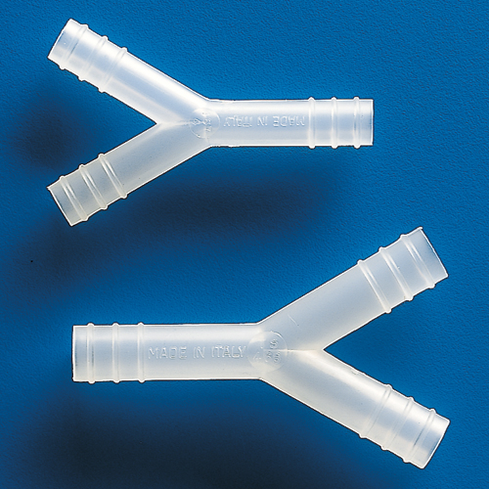 Tubing Connector Y, PP 14mm, 100/CS
