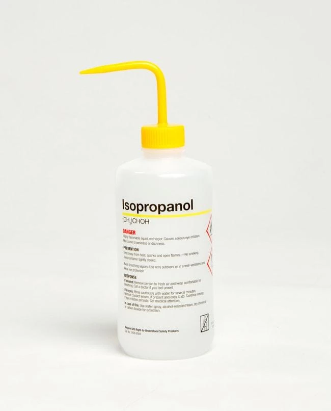 RTU Washbottle LDPE Isopropanol; 500mL