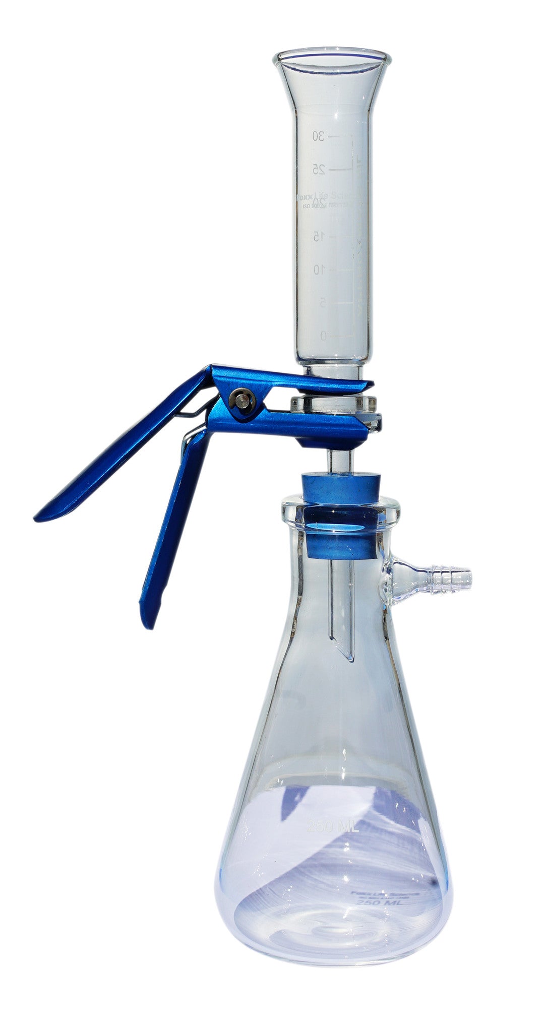 EZFlow, Assembly, 250 mL Flask, 30 mL Funnel for Ø25 mm Glass Membrane, 1/EA